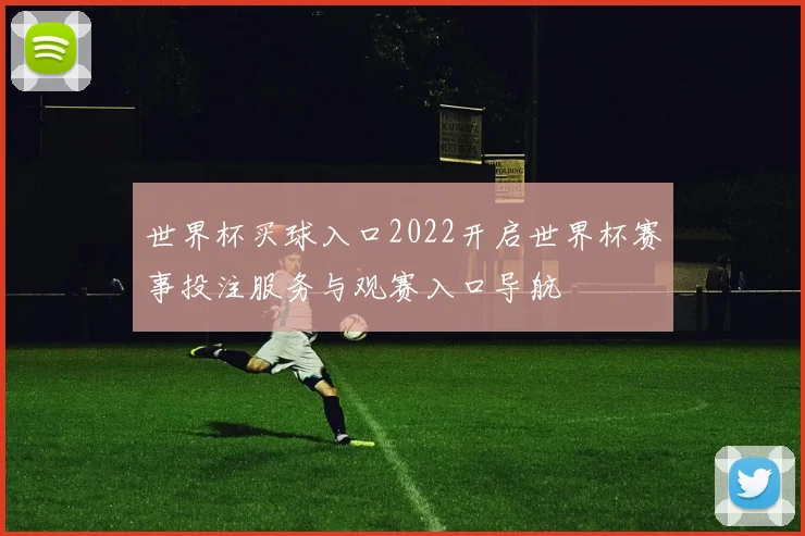 世界杯买球入口2022开启世界杯赛事投注服务与观赛入口导航