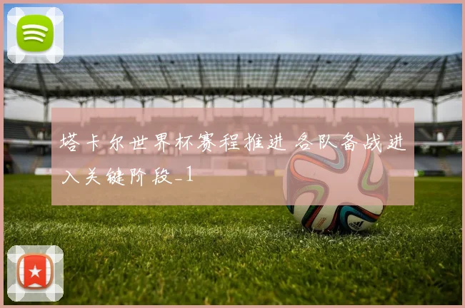 塔卡尔世界杯赛程推进 各队备战进入关键阶段_1